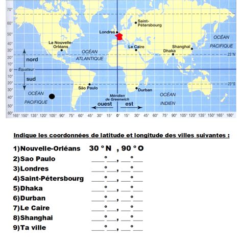 Latitude 43 65 Longitude 3 37 Nom Du Lac Latitudes and Longitudes of places of the World | Importance of latitudes  and longitudes in Astrology - www.astroccult.net